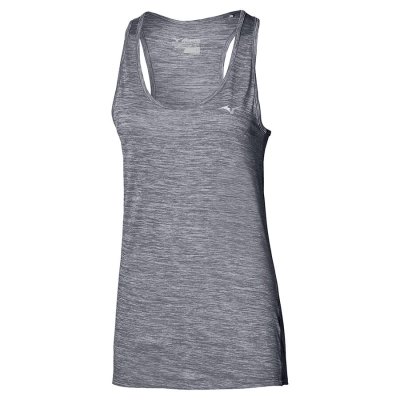 Camiseta sin Manga Mizuno Impulse Core Mujer Grises - Chile M562IZBCQR